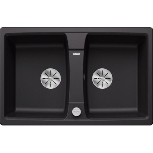 ΝΕΡΟΧΥΤΗΣ ΓΡΑΝΙΤΗ ΕΝΘΕΤΟΣ BLANCO LEXA 8 Black 78x50 cm