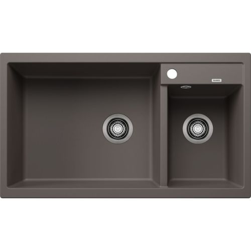 ΝΕΡΟΧΥΤΗΣ ΓΡΑΝΙΤΗ ΕΝΘΕΤΟΣ BLANCO METRA 9 Volcano Grey 86x50 cm