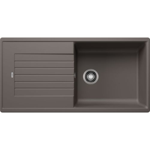 ΝΕΡΟΧΥΤΗΣ ΓΡΑΝΙΤΗ ΕΝΘΕΤΟΣ BLANCO ZIA XL 6 S Volcano Grey 100x50 cm