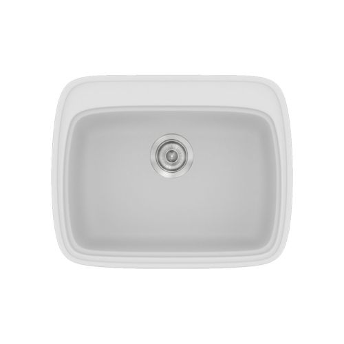 ΝΕΡΟΧΥΤΗΣ ΣΥΝΘΕΤΙΚΟΣ ΓΡΑΝΙΤΗ SANITEC Premium 313 (57x50 cm) White
