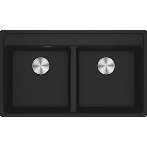 ΝΕΡΟΧΥΤΗΣ ΓΡΑΝΙΤΗ FRANKE Maris Bowl MRG 620-40-40 TL Fragranite Matt Black 86x51 cm