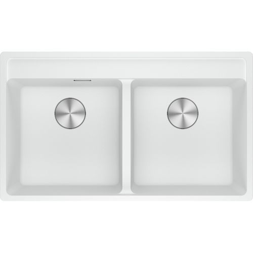 ΝΕΡΟΧΥΤΗΣ ΓΡΑΝΙΤΗ FRANKE Maris Bowl MRG 620-40-40 TL Fragranite Polar White 86x51 cm
