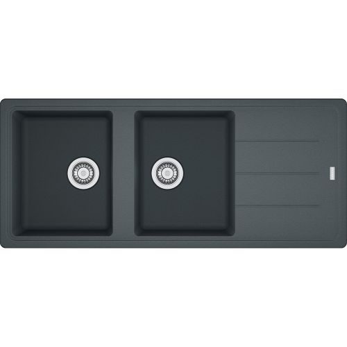 ΝΕΡΟΧΥΤΗΣ ΓΡΑΝΙΤΗ FRANKE BASIS BFG 621 Metallic Graphite 116x50 cm