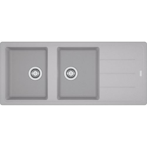 ΝΕΡΟΧΥΤΗΣ ΓΡΑΝΙΤΗ FRANKE BASIS BFG 621 Metallic Platinum 116x50 cm