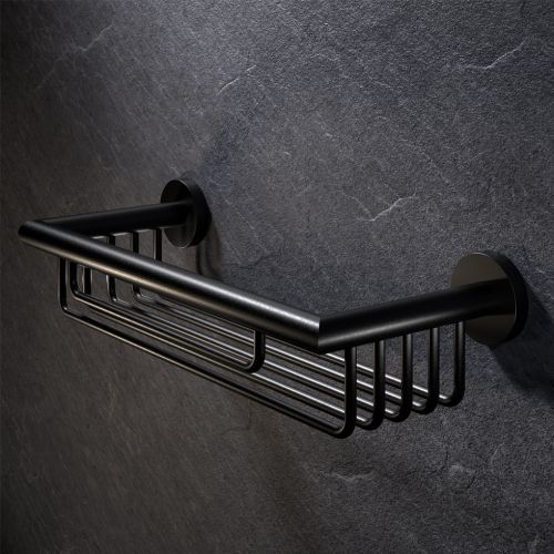 ΕΠΙΤΟΙΧΗ ΣΠΟΓΓΟΘΗΚΗ - ΜΠΟΥΚΑΛΟΘΗΚΗ GEESA Nemox 6514 Black Brushed
