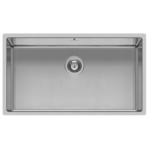 ΝΕΡΟΧΥΤΗΣ ΕΝΘΕΤΟΣ ΙΣΟΠΕΔΟΣ PYRAMIS Astris (74x40) 1B Inox Βουρτσισμένο 78x44 cm