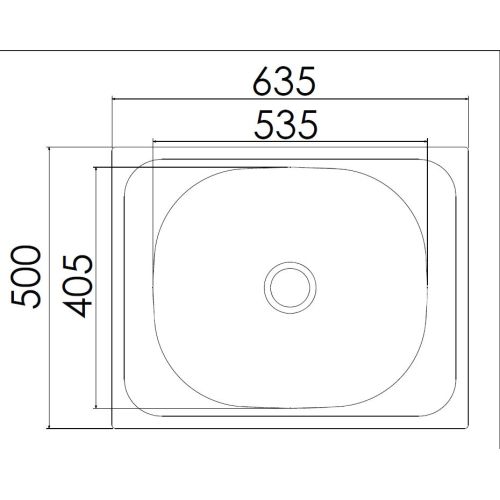ΝΕΡΟΧΥΤΗΣ ΕΝΘΕΤΟΣ EXCEL Dimitra 720CMS352 Λείος 63,5x50 cm