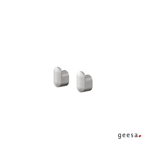 ΑΓΚΙΣΤΡΟ (2 τεμ.) ΣΕΤ ΤΟΙΧΟΥ GEESA Cooper 800226 Inox