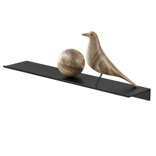 ΕΤΑΖΕΡΑ ΤΟΙΧΟΥ 60cm GEESA LEEV 8201/60 Black Matt
