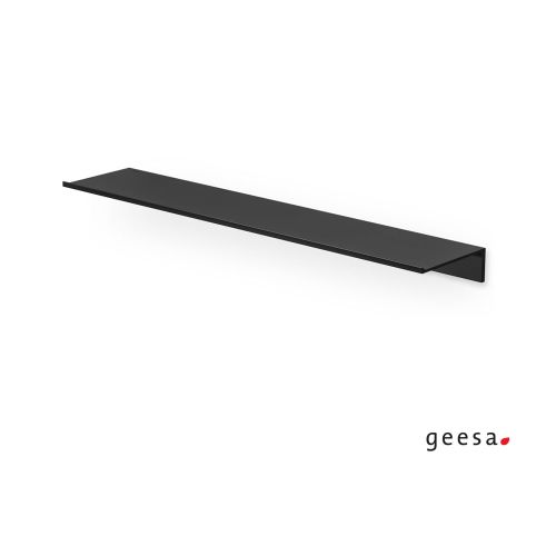 ΕΤΑΖΕΡΑ ΤΟΙΧΟΥ 60cm GEESA LEEV 8201/60 Black Matt
