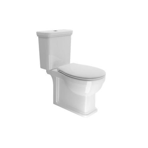 ΛΕΚΑΝΗ WC ΧΑΜΗΛΗΣ ΠΙΕΣΗΣ ΠΙΣΩ/ΚΑΤΩΣΤΟΜΙΑ ΚΟΜΠΛΕ GSI CLASSIC 871700C White Glossy 70,5x37 cm