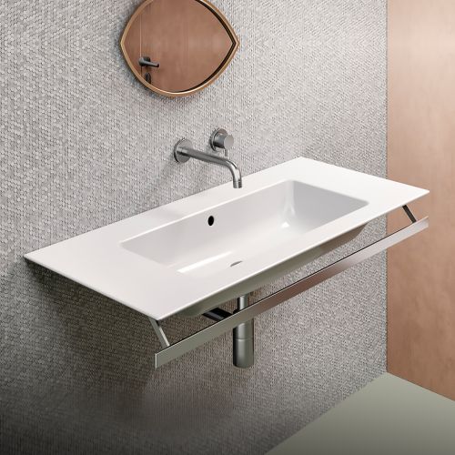 ΝΙΠΤΗΡΑΣ ΚΡΕΜΑΣΤΟΣ Η ΕΠΙΚΑΘΗΜΕΝΟΣ GSI PURA 8833 White 102 x 46 cm