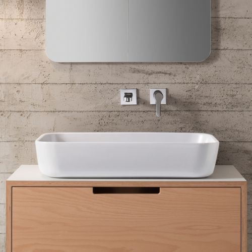 ΝΙΠΤΗΡΑΣ ΕΠΙΤΡΑΠΕΖΙΟΣ SCARABEO MIZU 9007 White 70 x 45 cm