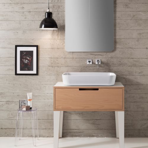 ΝΙΠΤΗΡΑΣ ΕΠΙΤΡΑΠΕΖΙΟΣ SCARABEO MIZU 9007 White 70 x 45 cm