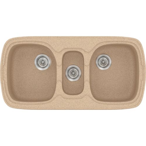 ΝΕΡΟΧΥΤΗΣ ΕΝΘΕΤΟΣ ΣΥΝΘΕΤΙΚΟΣ ΓΡΑΝΙΤΗ SANITEC Natura 303 Granite Beige (97x51 cm)