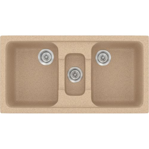 ΝΕΡΟΧΥΤΗΣ ΕΝΘΕΤΟΣ ΣΥΝΘΕΤΙΚΟΣ ΓΡΑΝΙΤΗ SANITEC Harmony 325 Granite Beige (97x51 cm)