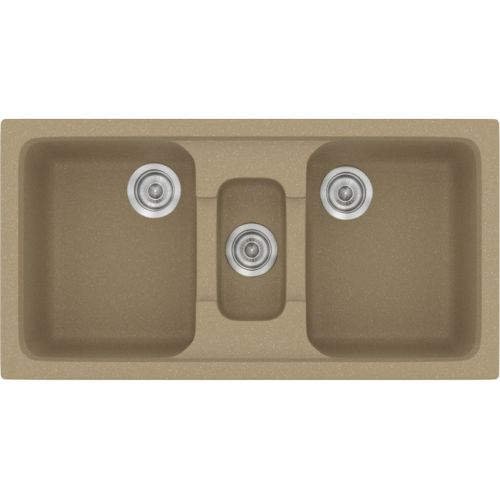 ΝΕΡΟΧΥΤΗΣ ΕΝΘΕΤΟΣ ΣΥΝΘΕΤΙΚΟΣ ΓΡΑΝΙΤΗ SANITEC Harmony 325 Metallic Cream (97x51 cm)