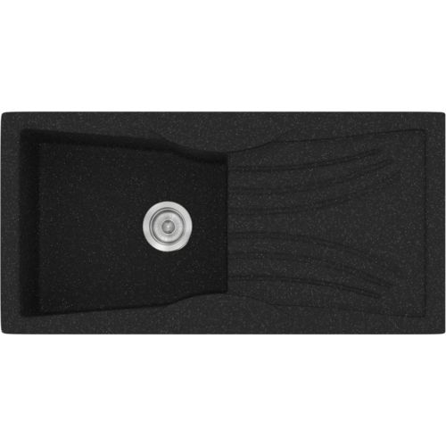 ΝΕΡΟΧΥΤΗΣ ΣΥΝΘΕΤΙΚΟΣ ΓΡΑΝΙΤΗ SANITEC Libra 328 (99x51 cm) Granite Black