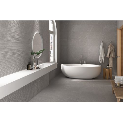 ΠΛΑΚΑΚΙ ΤΟΙΧΟΥ ΔΑΠΕΔΟΥ KOLOSSOS KAFAL Antracita 30 x 60 cm