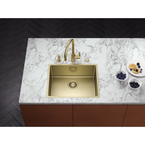 ΝΕΡΟΧΥΤΗΣ ΥΠΟΚΑΘΗΜΕΝΟΣ FRANKE MYTHOS Masterpiece BXM  210/110-50 Gold PVD 54 x 45 cm R13