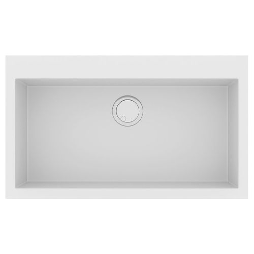 ΝΕΡΟΧΥΤΗΣ ΓΡΑΝΙΤΗ SANITEC Code 808 Ultra Granite BIANCO  79x50 cm