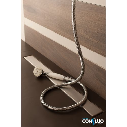 ΣΥΣΤΗΜΑ ΑΠΟΧΕΤΕΥΣΗΣ KARAG PRESTAN CONFLUO FRAMELESS LINE 300 ΜΕΤΑΛΛΙΚΟ INOX 30cm