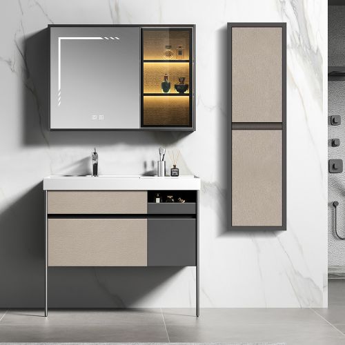ΜΟΝΤΕΡΝΟ ΕΠΙΠΛΟΥ ΜΠΑΝΙΟΥ MARTIN ELITE  ΓΚΡΙ / ΜΠΕΖ 1000cm PLYWOOD ΚΟΝΤΡΑ ΠΛΑΚΕ ΘΑΛΑΣΣΗΣ 