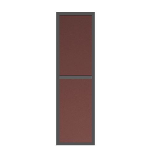 ΕΠΙΠΛΟ ΜΠΑΝΙΟΥ ΚΡΕΜΑΣΤH ΣΤΗΛΗ MARTIN PLYWOOD ERIETE Ruby / Anthracite 35  35x30x130 cm ΚΟΝΤΡΑ ΠΛΑΚΕ ΘΑΛΑΣΣΗΣ