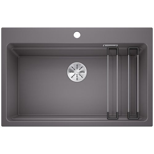 ΝΕΡΟΧΥΤΗΣ ΓΡΑΝΙΤΗ ΕΝΘΕΤΟΣ BLANCO ETAGON 8 Rock Grey 78x51 cm