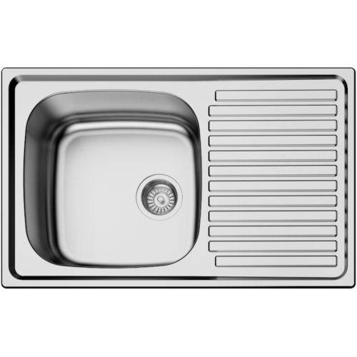 ΝΕΡΟΧΥΤΗΣ ΕΝΘΕΤΟΣ MACART Ecotype D-100 Inox Λείος 80x50 cm