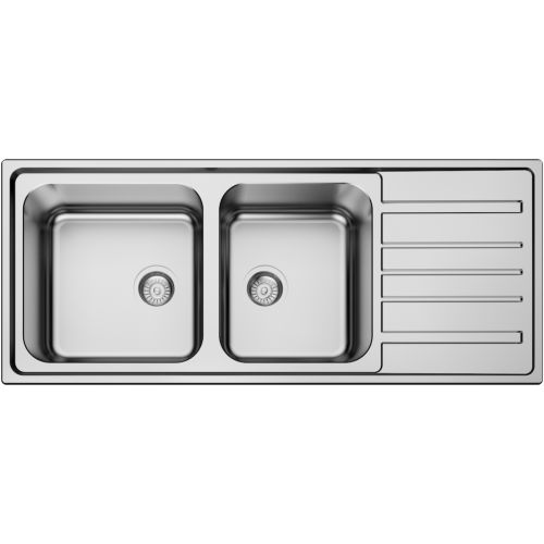 ΝΕΡΟΧΥΤΗΣ ΕΝΘΕΤΟΣ MACART Iris D-200 Inox Λείος 120x50 cm