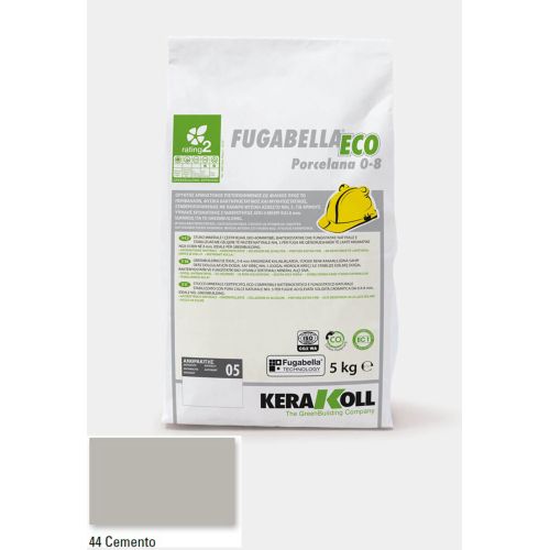 ΑΡΜΟΣΤΟΚΟΣ KERAKOLL Fugabella Eco Porcelana 0‑8 Cemento 44 5kgr