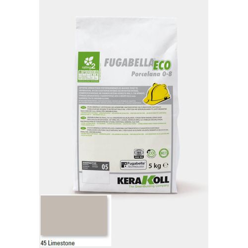 ΑΡΜΟΣΤΟΚΟΣ KERAKOLL Fugabella Eco Porcelana 0‑8 Limestone 45 5kgr