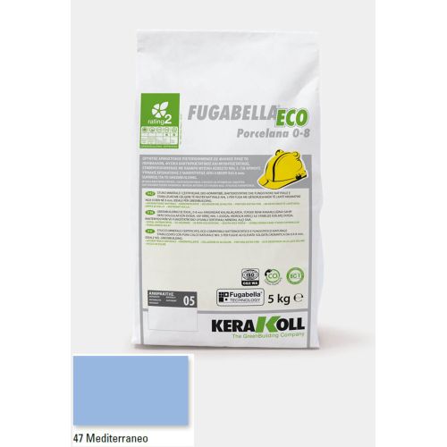 ΑΡΜΟΣΤΟΚΟΣ KERAKOLL Fugabella Eco Porcelana 0‑8 Mediterraneo 47 5kgr