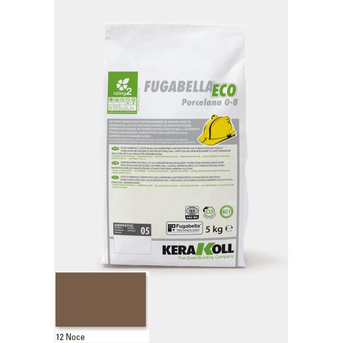 ΑΡΜΟΣΤΟΚΟΣ KERAKOLL Fugabella Eco Porcelana 0‑8 Noce 12 5kgr