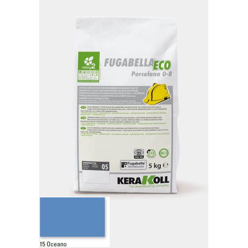 ΑΡΜΟΣΤΟΚΟΣ KERAKOLL Fugabella Eco Porcelana 0‑8 Oceano 15 5kgr