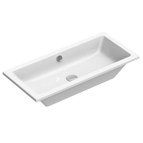 ΝΙΠΤΗΡΑΣ ΕΝΘΕΤΟΣ GSI KUBE 8954 White 80 x 37 cm
