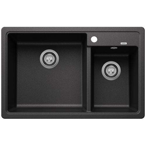 ΝΕΡΟΧΥΤΗΣ ΓΡΑΝΙΤΗ ΕΝΘΕΤΟΣ BLANCO LEGRA 8 Anthracite 78x50 cm