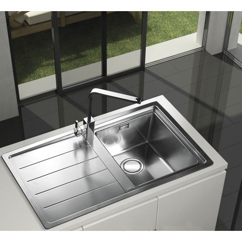 ΑΝΟΞΕΙΔΩΤΟΣ ΝΕΡΟΧΥΤΗΣ ΚΟΥΖΙΝΑΣ ΕΝΘΕΤΟΣ APELL LINEAR PLUS LNP1001 L Λείος 100x50 cm 