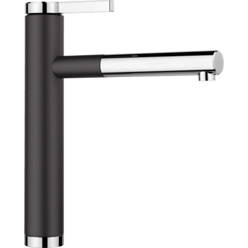 ΜΠΑΤΑΡΙΑ ΝΕΡΟΧΥΤΗ ΚΟΥΖΙΝΑΣ ΜΕ ΝΤΟΥΣ BLANCO LINEE-S Black / Chrome