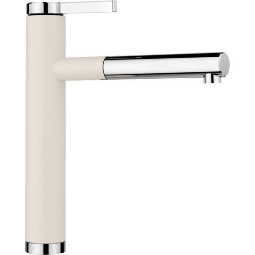 ΜΠΑΤΑΡΙΑ ΝΕΡΟΧΥΤΗ ΚΟΥΖΙΝΑΣ ΜΕ ΝΤΟΥΣ BLANCO LINEE-S Soft White / Chrome