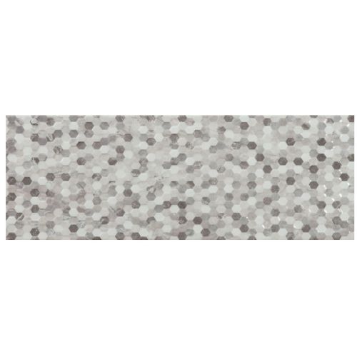 ΠΛΑΚΑΚΙ ΤΟΙΧΟΥ KARAG LOUVRE Decor Gris Mosaico Rlv 25 x 70 cm