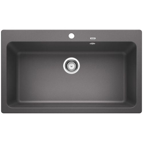 ΝΕΡΟΧΥΤΗΣ ΓΡΑΝΙΤΗ ΕΝΘΕΤΟΣ BLANCO NAYA XL 9 Rock Grey 86x51 cm