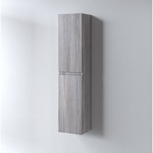 ΕΠΙΠΛΟ ΜΠΑΝΙΟΥ ΚΡΕΜΑΣΤH ΣΤΗΛΗ MARTIN OMEGA GREY OAK 35  35x32x160 cm