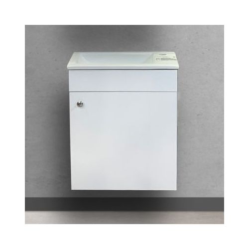 ΕΠΙΠΛΟ ΜΠΑΝΙΟΥ ΠΑΓΚΟΣ ΜΕ ΝΙΠΤΗΡΑ MARTIN PARMA White 45 cm