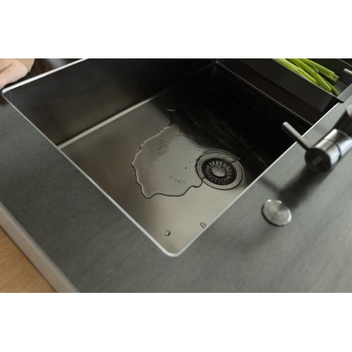 ΝΕΡΟΧΥΤΗΣ ΥΠΟΚΑΘΗΜΕΝΟΣ FRANKE MYTHOS Masterpiece BXM  210/110-68 Anthracite PVD 72,5 x 45 cm R13