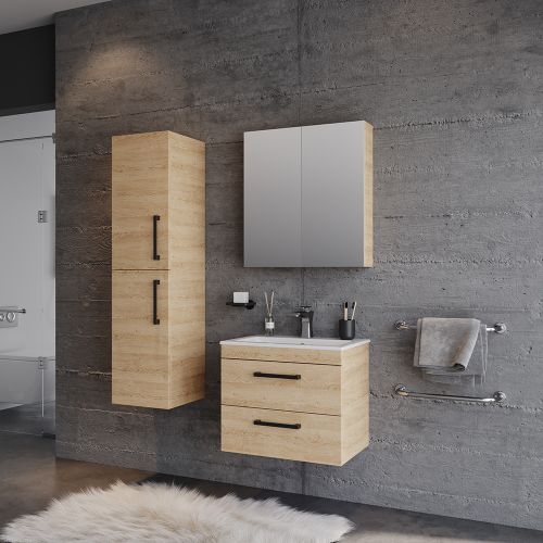 ΕΠΙΠΛΟ ΜΠΑΝΙΟ ΣΕΤ MARTIN SANTA BEIGE 60cm  MDF 18mm