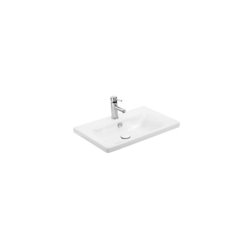 ΕΠΙΠΛΟ ΜΠΑΝΙΟΥ ΜΕ ΝΙΠΤΗΡΑ ΚΑΙ ΚΑΘΡΕΠΤΗ Drop INSTINCT 55 White 55 cm
