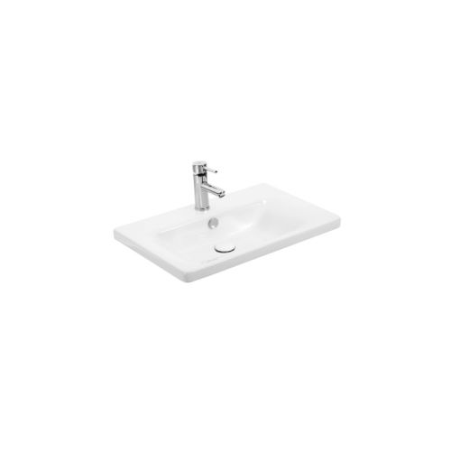 ΕΠΙΠΛΟ ΜΠΑΝΙΟΥ ΜΕ ΝΙΠΤΗΡΑ ΚΑΙ ΚΑΘΡΕΠΤΗ Drop INSTINCT 65 Natural OAK 65 cm