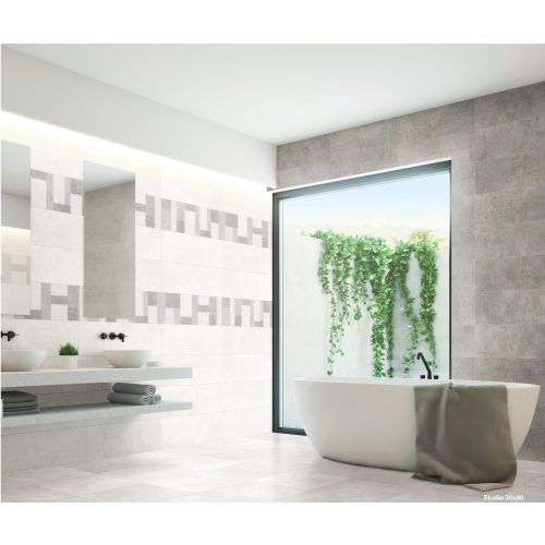 ΠΛΑΚΑΚΙ ΤΟΙΧΟΥ KOLOSSOS STUDIO AZTECA Ash R90 30 x 90 cm